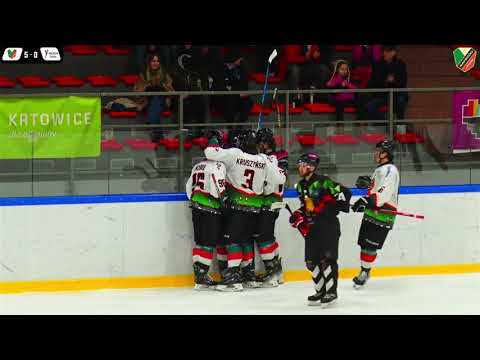 SKRÓT MECZU 1 LIGA MHL NAPRZÓD JANÓW vs MOSM TYCHY