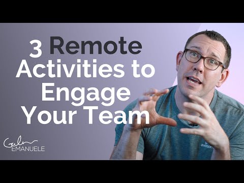 3 Ways to Engage Your Team Remotely | #culturedrop | Galen Emanuele