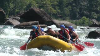 preview picture of video 'White Water Rafting at New River in West Virginia'