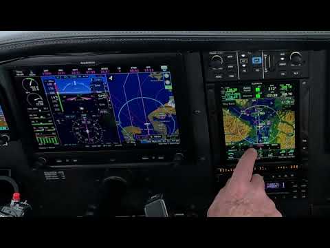 Visual Approach GFC 500 autopilot