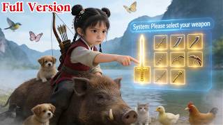 💥A 7-Year-Old Girl Kills a Wild Boar and Unlocks a System—Now Her Family Eats Meat Daily