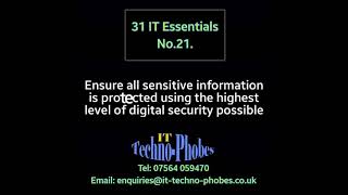 IT Techno-Phobes Limited Tip 21 – IT Support Services In Dudley
