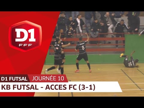 J10 : Kremlin Bicêtre Futsal - Acces FC (3-1), le résumé