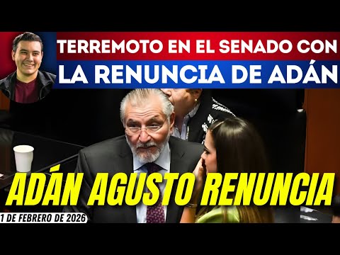 #SinMáscaras | ADÁN AUGUSTO RENUNCIA: NACHO MIER NUEVO LÍDER DEL SENADO ¿A DÓNDE SE MUEVE LA 4T?