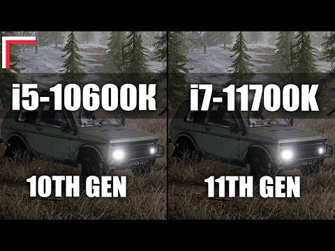 Intel Core i5-10600K vs Intel Core i7-11700K — Test in 10 Games! [1080p, 1440p]