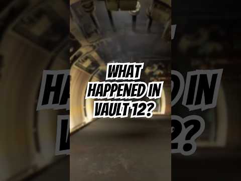 What Happened in Vault 12? | Fallout Lore #shorts #fallout #gaming