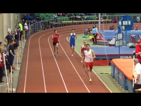 400m férfi Fedettpályás OB F1 2018.02.17 Budapest