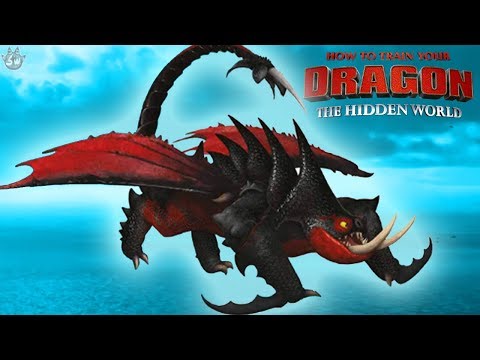 DEATHGRIPPER FULL BODY REVEAL! How to train your Dragon: The Hidden World
