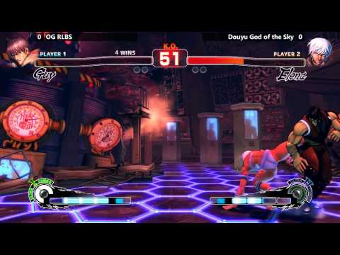 USF4 @ NLBC #127 - OG RLBS (Guy) vs Douyu God of the Sky (Elena/Vega) [720p/60fps]