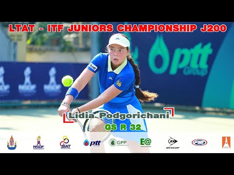 LTAT   ITF JUNIORS CHAMPIONSHIP J200 BS R 32 –Lidia PODGORICHANI vs Ksenia SMIRNOVA