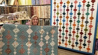 MADE MY OWN PATTERN! Donna's FREE BEADS Quilt!