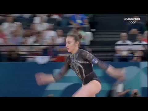 Angela Andreoli Floor Qualifications 2024 Olympics