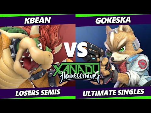 Homecoming LOSERS SEMIS - KBean (Bowser) Vs. Gokeska (Fox) Smash Ultimate - SSBU