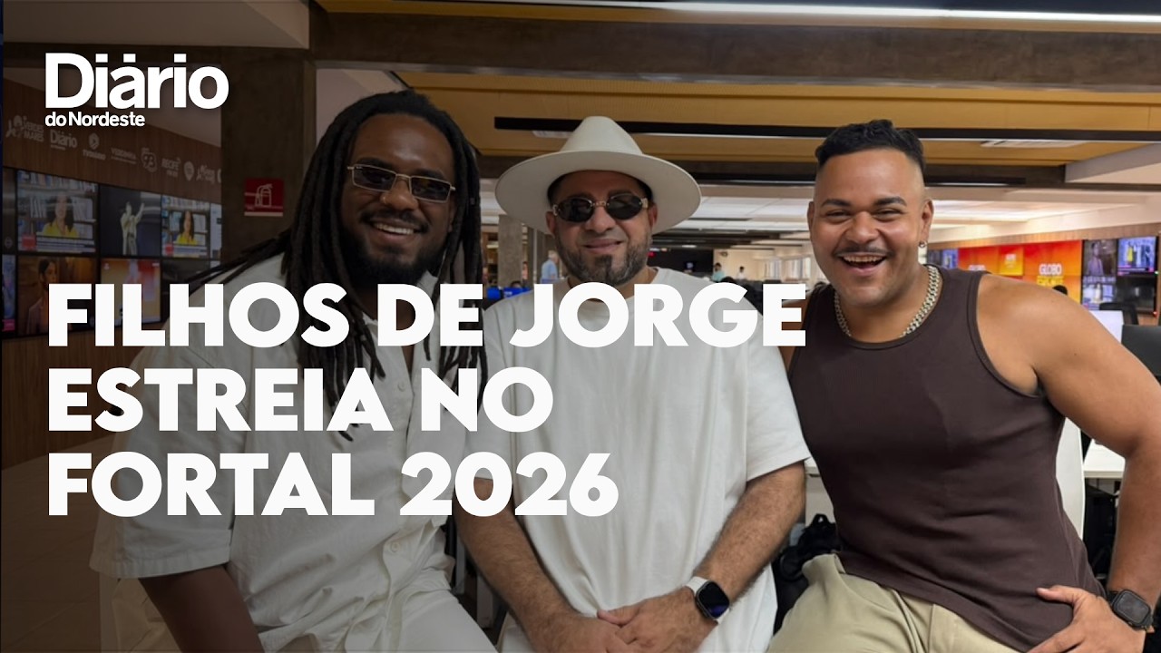 Imagem da notícia Filhos de Jorge estreia no Fortal 2026 e revela feat dos sonhos com Zé Vaqueiro e Xand