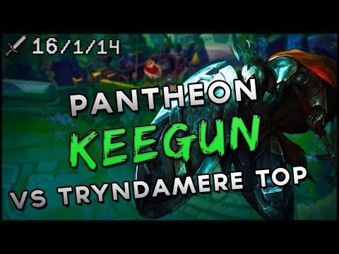 S7 | Keegun Pantheon vs Tryndamere TOP | Ranked League VOD