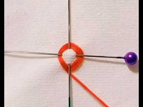 DIY flower embroidery | Flower embro