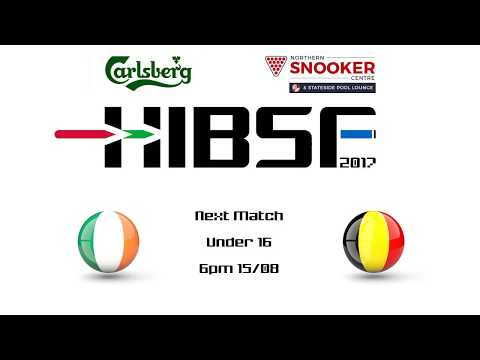 HIBSF Live Stream 2017 - U16 Aaron Hill (Republic of Ireland) v Mathijs Verherstraeten (Belgiu