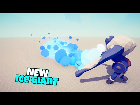 NEW ICE GIANT VS EVERY UNITS - Totally Accurate Battle Simulator TABS