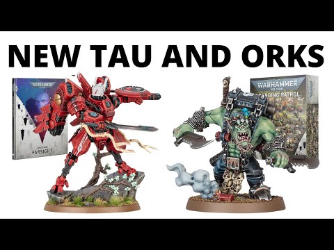HUGE 40K Reveals for Tau and Orks - Farsight, Snikrot, Box Sets + Arks of Omen Book