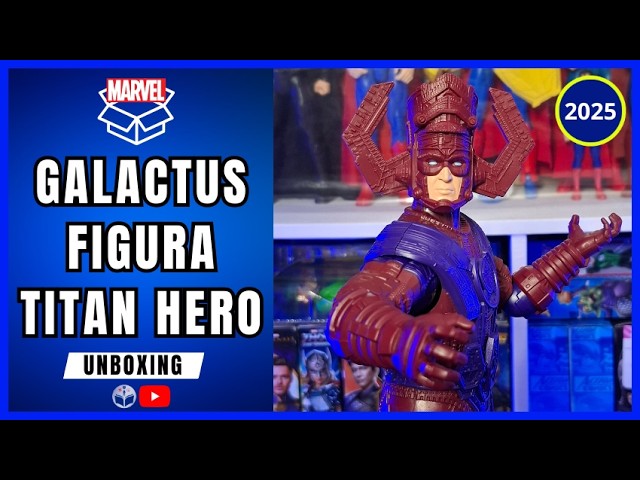Vídeo relacionado con Marvel Studios Titan Hero Series, Los 4 Fantásticos: Primeros Pasos, Figura de acción de Galactus