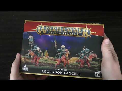 Aggradon Lancers - Seraphon - Unboxing (AoS)