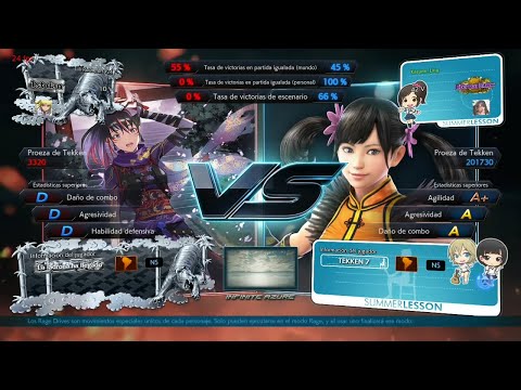 _L7 574_7 Kunimitsu ( Uchiha x24 ) vs (Kazumi_Ling) Xiaoyu - Tekken 7 Online  sin Grafica