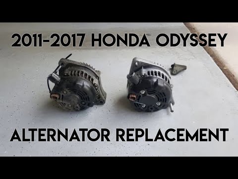 How to Replace 2011-2017 Honda Odyssey Alternator | DIY Tutorial