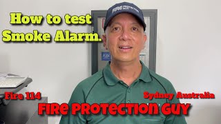 HOW TO TEST SMOKE ALARM CORRECTLY?  #smokealarm #smokedetector #fire