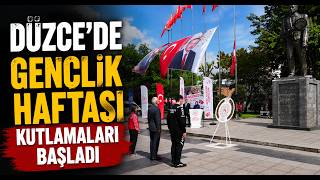 Düzcede Gençlik Haftası Kutlamaları Başladı