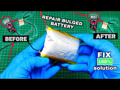2.0 HOW TO REPAIR BULGED BATTERY | FIX SWOLLEN BATTERY 100% SOLUTION mobile phone battery DIY repair