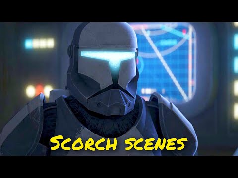 All Commander Scorch scenes - The Clone Wars, The Bad Batch [incomplete]