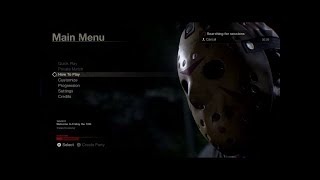 ジェイソン死亡！(28:15~)野良でまさかの展開！PS4【Friday the 13th:The game】23日目の金曜日ピリ辛トークライブ