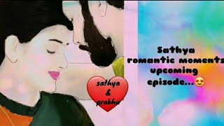 sathya cute romantic moments😍❤🥰sathya seri