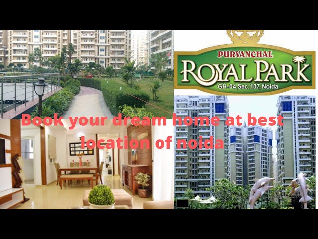 Purvanchal Royal Park in Sector-137 Noida - 3 BHK for Sale