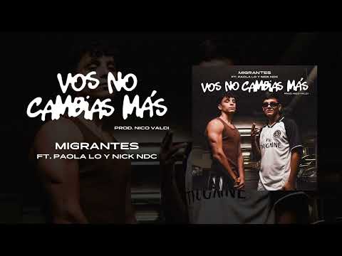 Miniatura de Vos no cambias m&aacute;s