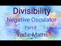 Divisibility Negative Osculator
