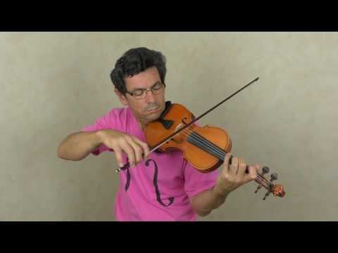 Volume 2 cours 025 / 210 - Berceuse GD tempo 75 - Apprendre le Violon avec olivier Lesseur