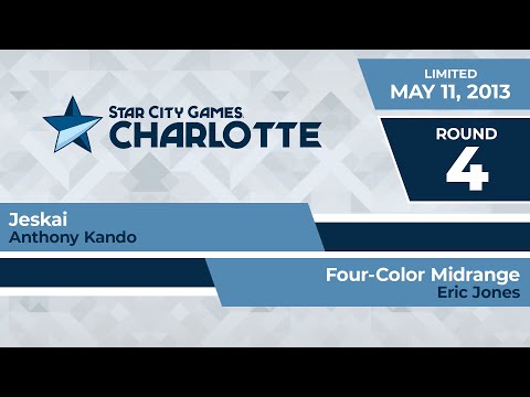SCGCHAR: Round 4 - Anthony Kando vs Eric Jones | Limited