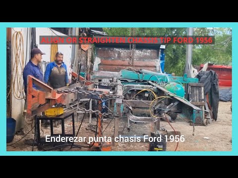Stilltu eða réttaðu FORD 1956 undirvagnsoddinn