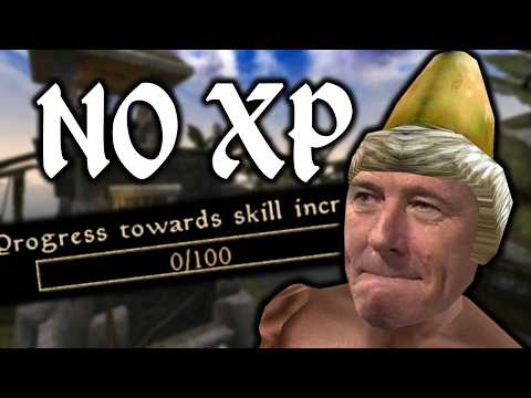 Can You Beat Morrowind Without Gaining XP?