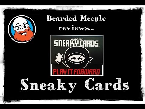 Bearded Meeple reviews : Sneaky Cards