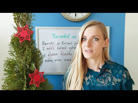 Learn a Czech Christmas Carol! ⭐ (Narodil se Kristus pán) Vánoce '21