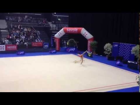 Sarah RHOMRI - Ruban - Nationale B 14-15 ans - CDF Chambéry 2017