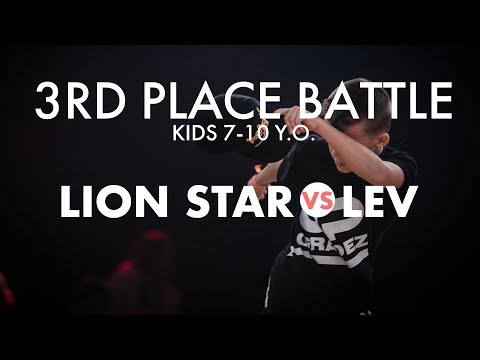 Lion Star vs Lev | 3rd Place Battle ROBC 2019 Kids 7-10 Years Old