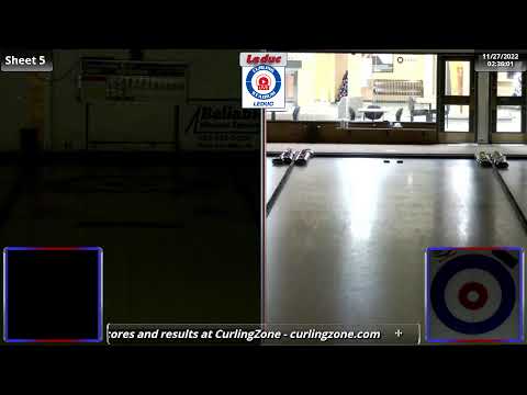 Papley/vanAmsterdam vs Wytrychowski/Dumont - Draw 7 - Curling Stadium Alberta Curling Series Doubles