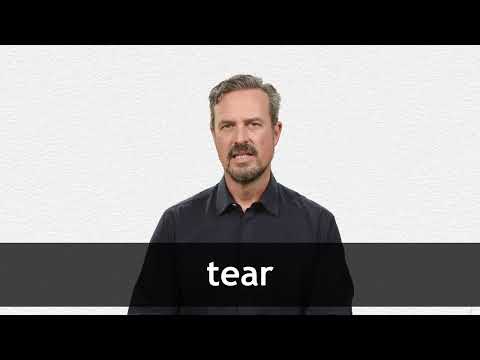 Definition & Meaning of Tear