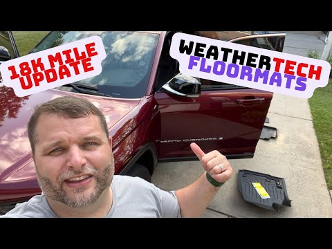 Jeep Grand Cherokee L Weathertech install and 18k mile update!