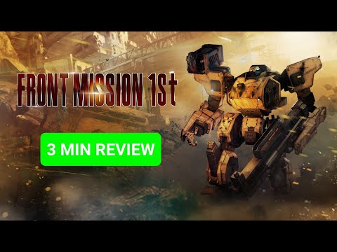 Front Mission 1ST Remake 3 Min Video Review