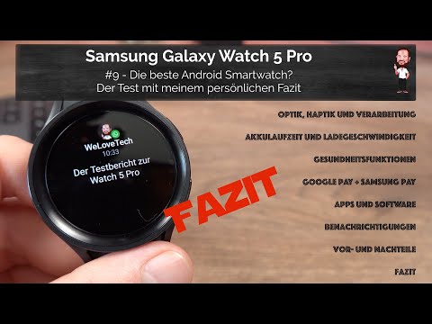 Samsung Galaxy Watch 5 / Watch5 Pro | #9 - Die beste Android Smartwatch? - Der große Test / Review