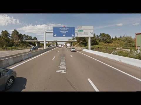 France (F): A7 Orange - Lyon (180 km) [extended]